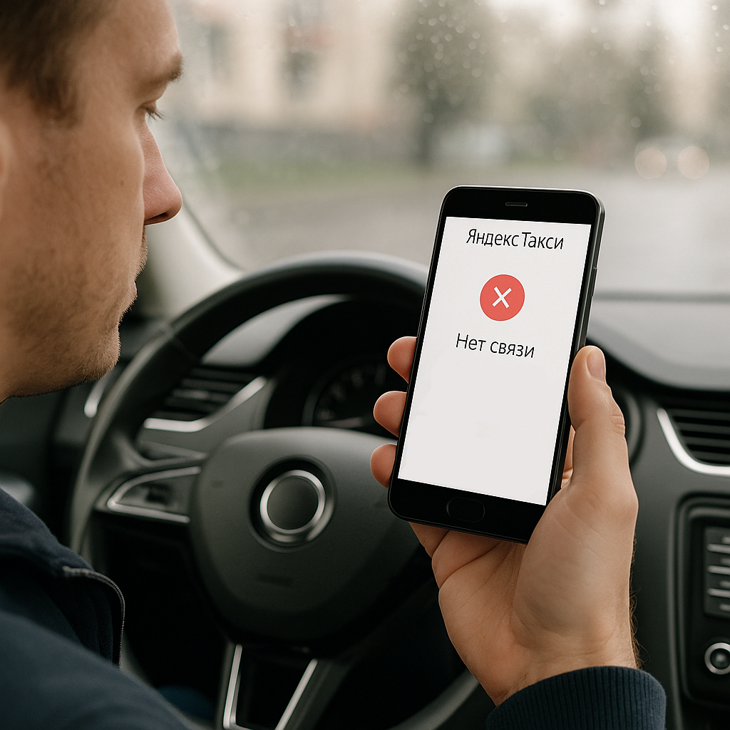 Как сохранить заказы в Яндекс Такси при проблемах со связью.