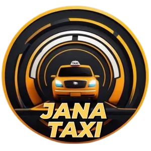 Логотип таксопарка Jana Taxi