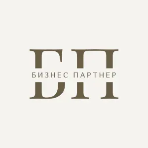 Логотип таксопарка Бизнес Партнер