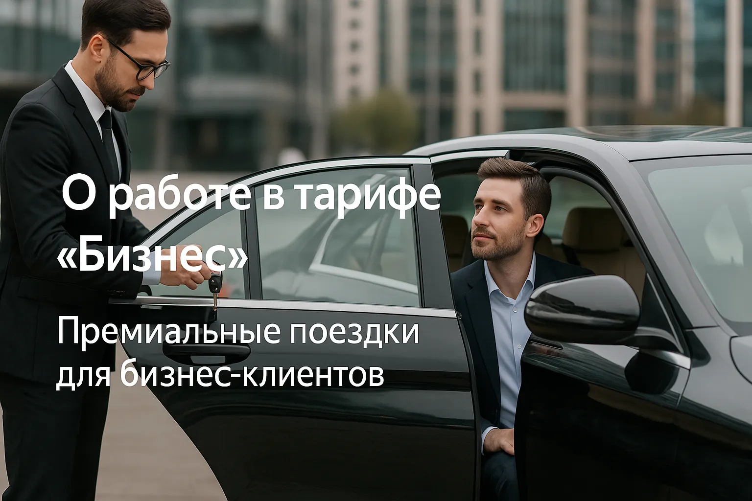 Тариф "Бизнес" Яндекс Такси