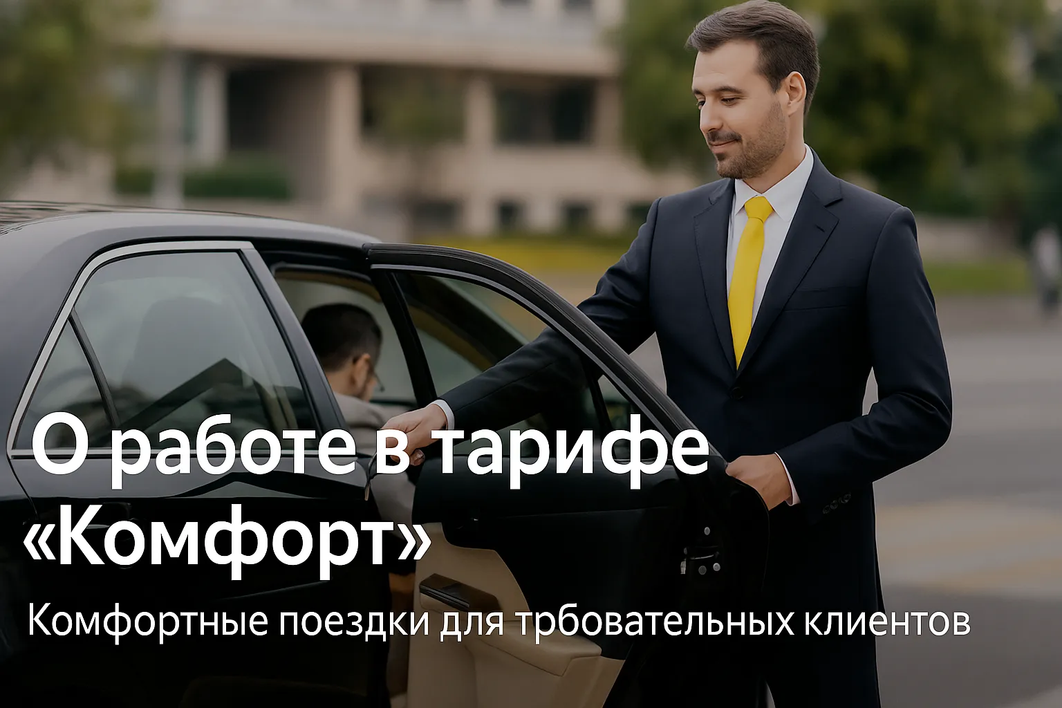 Тариф "Комфорт" Яндекс Такси